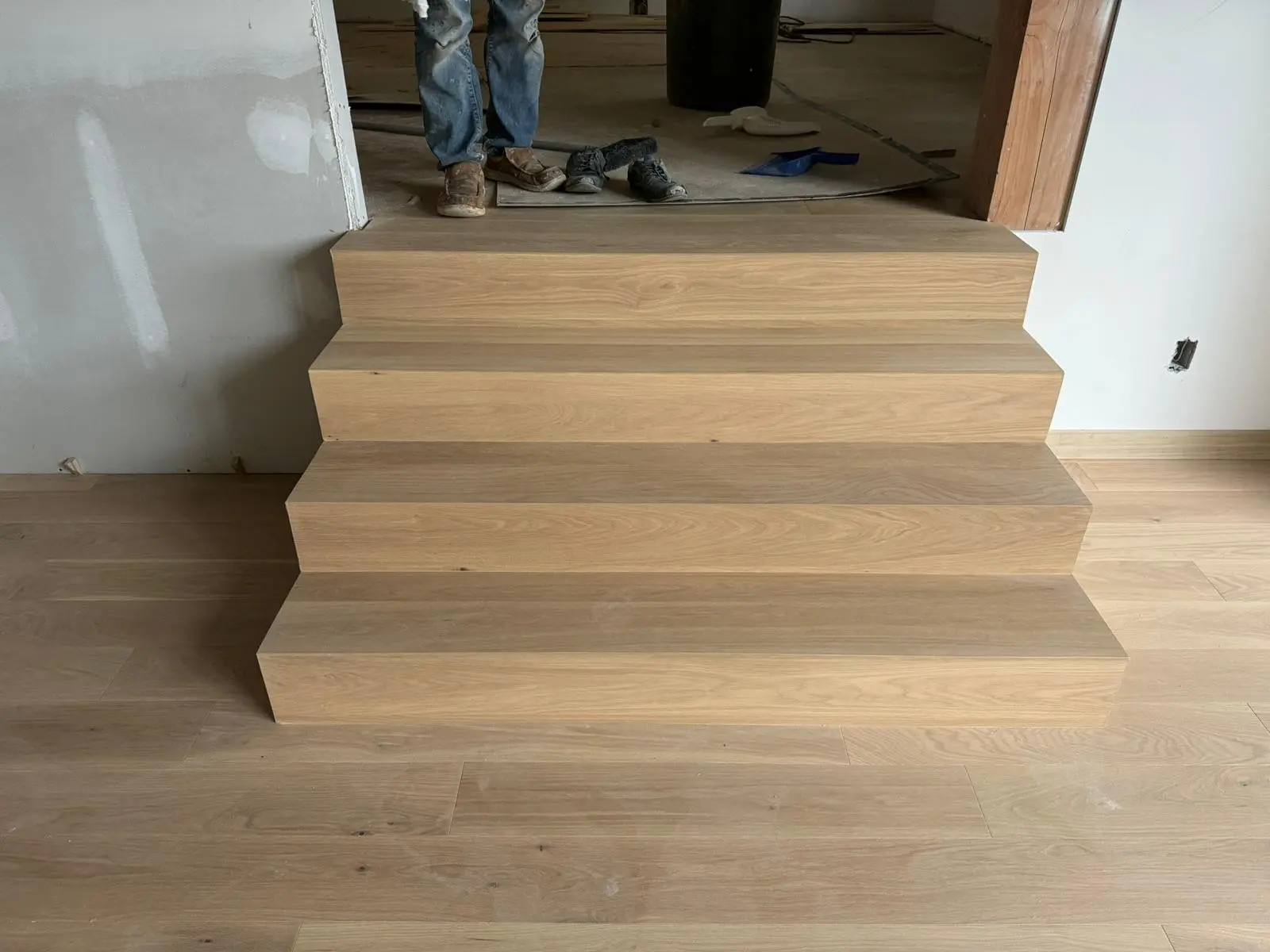 Custom stair tread photo 16