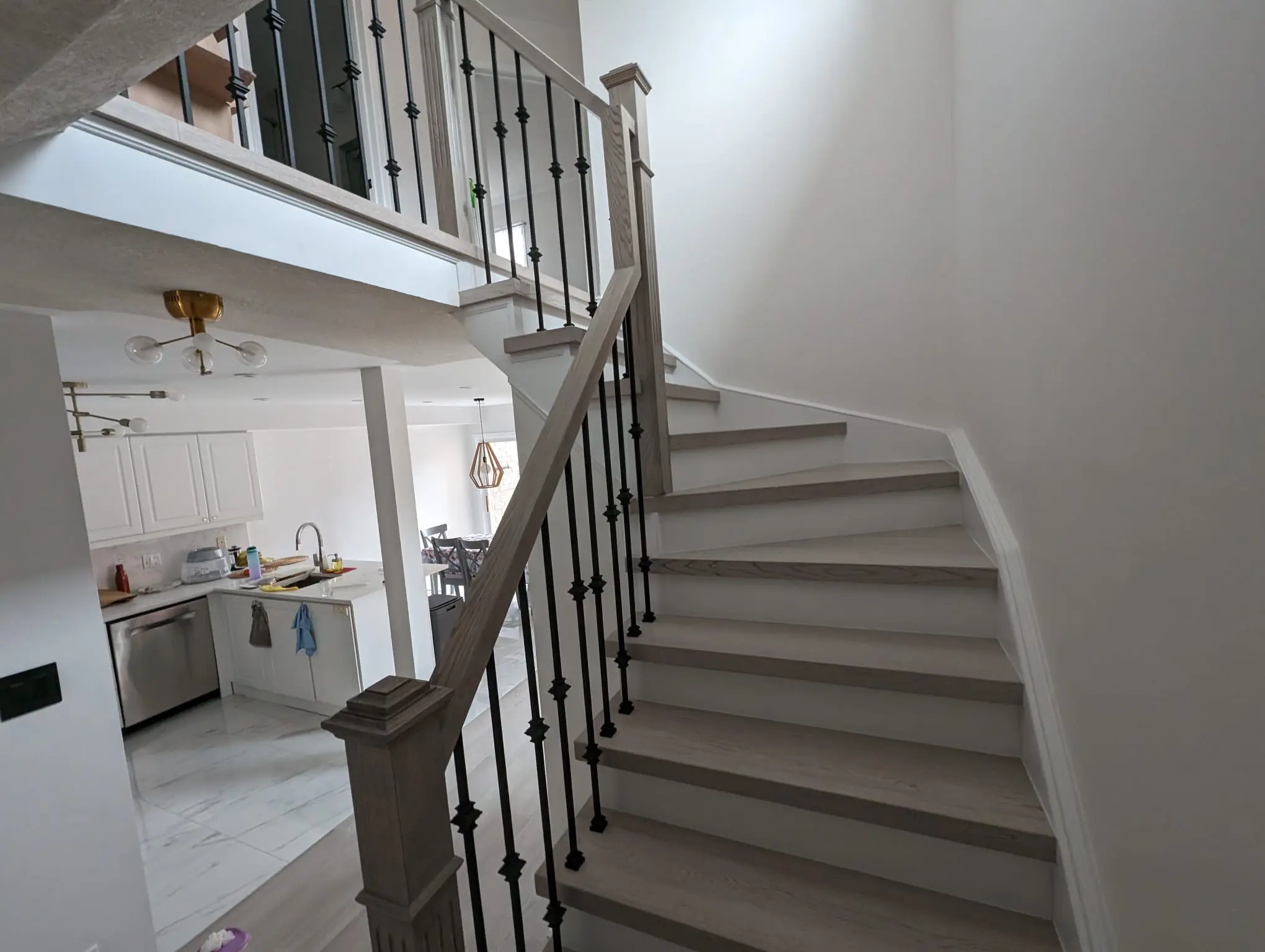 Custom stair tread photo 7